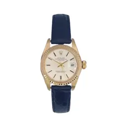LADIES VINTAGE ROLEX DATEJUST 6917 18CT YELLOW GOLD 26MM AUTOMATIC SERVICED 1982