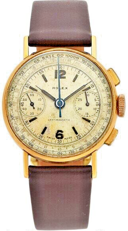 VINTAGE CHRONOGRAPH YELLOW