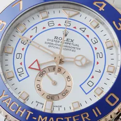 ROLEX YACHT-MASTER II NEW MERCEDES-BENZ HANDS 116681 WHITE RANDOM NUMBER SEC...