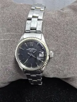 ROLEX 6517 WOMEN'S OYSTER PERPETUAL DATE (1969) WATCH 25MM