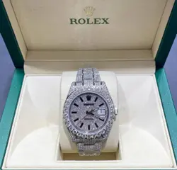 ICED OUT ROLEX DATEJUST