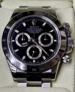 ROLEX DAYTONA 116520 STAINLESS STEEL 2007