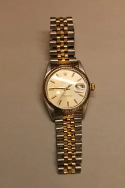 1986 ROLEX DATEJUST 36 16013 WATCH JUBILEE BAND 18K & STAINLESS STEEL AUTOMATIC