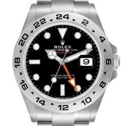 ROLEX EXPLORER II 42MM BLACK DIAL STEEL MENS WATCH 226570