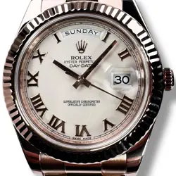 ROLEX DAY-DATE II 218235 ROSE GOLD