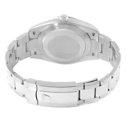 ROLEX DATEJUST 41 SMOOTH BEZEL STEEL MENS WATCH 126300 BOX CARD