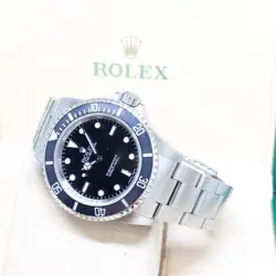 ROLEX 40MM BLACK SUBMARINER 14060 (P SERIES)