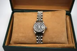 ROLEX DATEJUST 69174 STAINLESS STEEL OYSTER PERPETUAL. AFTERMARKET FACE