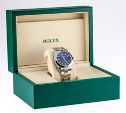 ROLEX OPDJ 41MM BRIGHT BLUE DIAL & OYSTER BRACELET W/ BOX & CARD 126300 2025 NEW