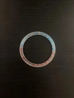 GENUINE ROLEX GHOST PEPSI BEZEL INSERT