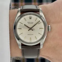 VINTAGE 1974 ROLEX OYSTER PRECISION - REF. 6426 - 34MM - MEN’S WATCH