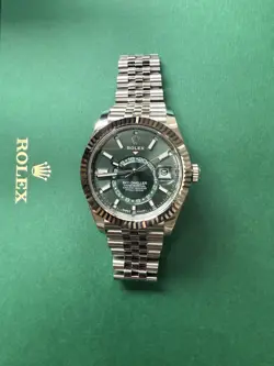 Rolex Sky Dweller Green Dial 42MM Jubilee 336934 2025 NEW Green Box