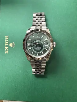 Rolex Sky Dweller Green Dial 42MM Jubilee 336934 2025 NEW Green Box