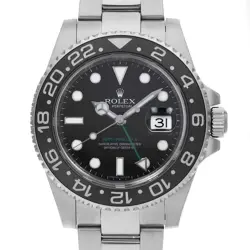 ROLEX GMT MASTER II 116710LN BLACK Z NUMBER SECOND HAND MENS
