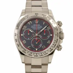 ROLEX DAYTONA 116509 SERIAL M 750 WG CHRONOGRAPH BLACK DIAL 90267882