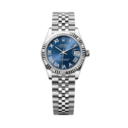 ROLEX DATEJUST 278274 'LADIES' STAINLESS STEEL BLUE ROMAN NUMERALS DIAL (2025)