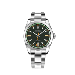 ROLEX MILGAUSS 116400GV STAINLESS STEEL BLACK DIAL