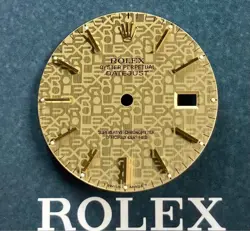 TRITIUM GOLD DIAL ROLEX DATEJUST COMPUTER ROLEX DATEJUST COMPUTER DIAL CAL.30