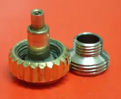 ROLEX 600 8 GOLD CROWN TUBE 6MM DATEJUST DATE 1600 1625 16013 16253 1