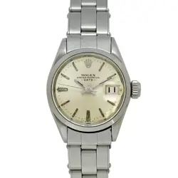 ROLEX 6516 OYSTER PERPETUAL DATE OYSTER PERPETUAL SILVER 1966 AUTOMATIC J66104