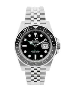 ROLEX GMT MASTER II BRUCE WAYNE / BLACK DIAL / 2025 / 126710GRNR