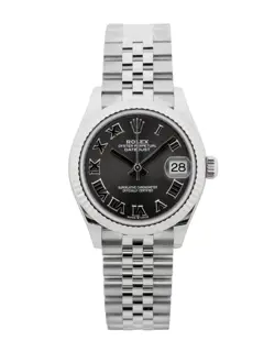 ROLEX DATEJUST 31 / RHODIUM ROMAN DIAL / 2022 / 278274