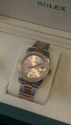 ROLEX ROSE GOLD DATEJUST