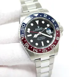 ROLEX 126710BLRO GMT MASTER II ON OYSTER (NEW OLD STOCK)