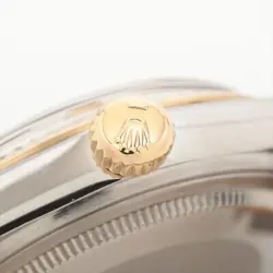 ROLEX DATEJUST 16013 SS×YG AT CHAMPAGNE-FACE
