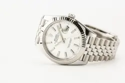 ROLEX DATEJUST 41 SILVER FLUTED JUBILEE 126334