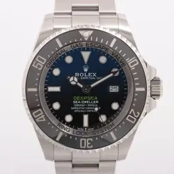 ROLEX SEA-DWELLER DEEP SEA 126660 SS AT BLUE GRADIENT DIAL 1 EXTRA LINK