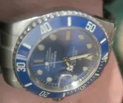 Rolex Submariner 116619LB 'Smurf' White Gold Blue Ceramic Blue Dial Rare 2020