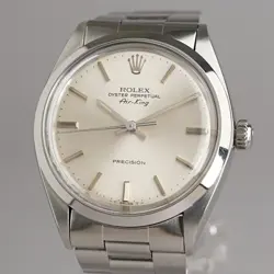 Rolex Oyster Perpetual Air-king Ref.5500 Cal.1520 Overhaul Automatic Mens Watch