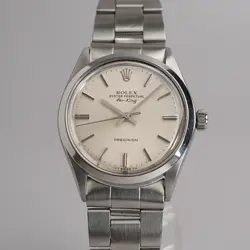 Rolex Oyster Perpetual Air-king Ref.5500 Cal.1520 OH 1972 Automatic Mens Watch