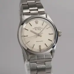 Rolex Oyster Perpetual Air-king Ref.5500 Cal.1520 OH 1972 Automatic Mens Watch