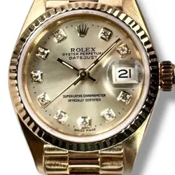 ROLEX DATEJUST  69178 SILVER DIAMOND DIAL