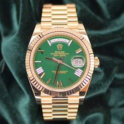 GREEN FLUTED YELLOW