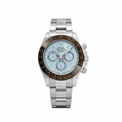 ROLEX DAYTONA 116506 PLATINUM ICE BLUE BAGUETTE DIAMOND DIAL (2020)