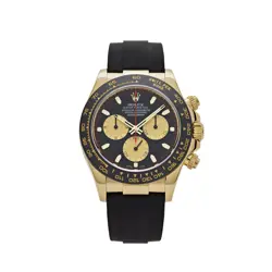 ROLEX DAYTONA 116518LN 'PAUL NEWMAN' YELLOW GOLD BLACK DIAL (2017)