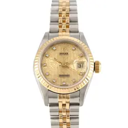 AUTHENTIC ROLEX DATEJUST 69173G. SSXYG AUTOMATIC  #270-004-008-7143