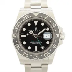 ROLEX GMT MASTER II 116710LN SS AT BLACK DIAL