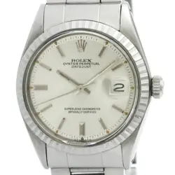 VINTAGE ROLEX DATEJUST 1603 STAINLESS STEEL AUTOMATIC MENS WATCH BF581207