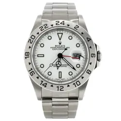 ROLEX OYSTER PERPETUAL EXPLORER II AUTOMATIC WATCH STAINLESS STEEL 40