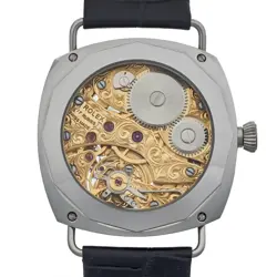 ROLEX Antique Marriage Watch 45mm Pocket Movement Handcrafted Men's Watch Good