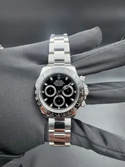 ROLEX COSMOGRAPH DAYTONA MEN'S BLACK WATCH - 116500LN - WATCH ONLY