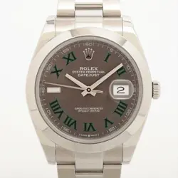 ROLEX DATEJUST 126300 SS AT GRAY-FACE