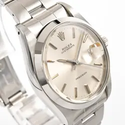 Rolex Oysterdate Vintage Wristwatch 6694 Silver Men's