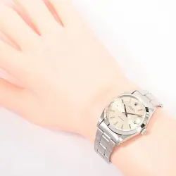 Rolex Oysterdate Vintage Wristwatch 6694 Silver Men's