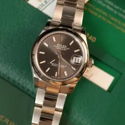 ROLEX DATEJUST 278240 SILVER OYSTER BRACELET WITH SILVER BEZEL