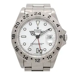 ROLEX EXPLORER II W SERIES TRITIUM SINGLE BUCKLE OVERHAULED 16570 ROLEX ANTIQUE